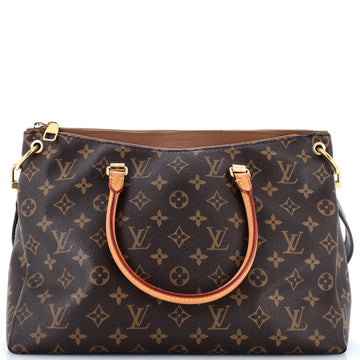 Louis Vuitton Pallas Tote Canvas With