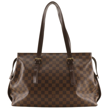 Louis Vuitton Chelsea Tote Bag Brown