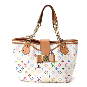 Louis Vuitton Multicolor Annie Gm White