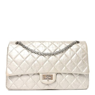 Chanel Metallic Aged Calfskin Quilted