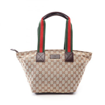 Gucci Gg Pattern Sherry Line Tote