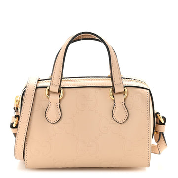 Gucci Gilbert Calfskin Jumbo Gg Embossed