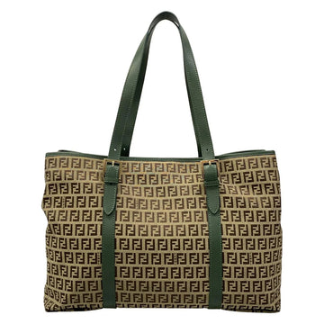 Fendi Zucchino Green Dark Brown Beige