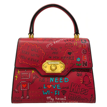 Dolce&Gabbana Welcome Bag Bordeaux Multi