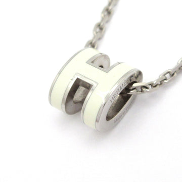 Hermes Mini Pop H Silver White Hardware