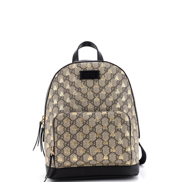 Gucci Zip Pocket Backpack Printed Gg