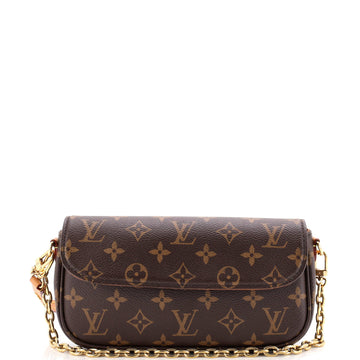 Louis Vuitton Ivy Wallet On Chain Canvas
