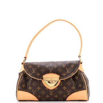 Louis Vuitton Beverly Handbag Canvas Mm