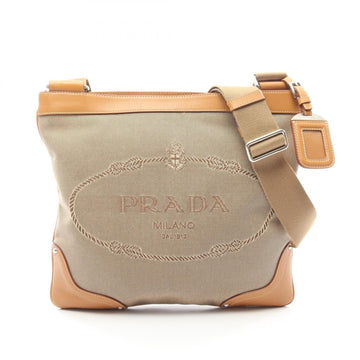 Prada Logo Jacquard Crossbody Shoulder