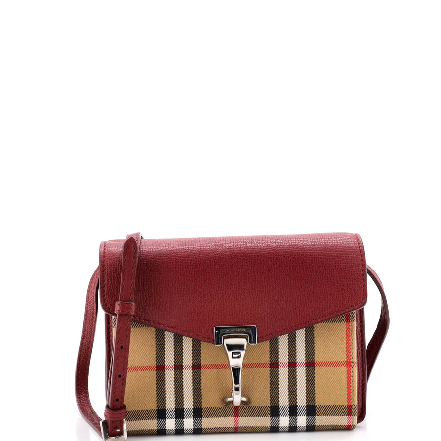 Burberry Macken Crossbody Bag Leather