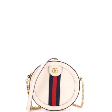 Gucci Ophidia Round Shoulder Bag Leather