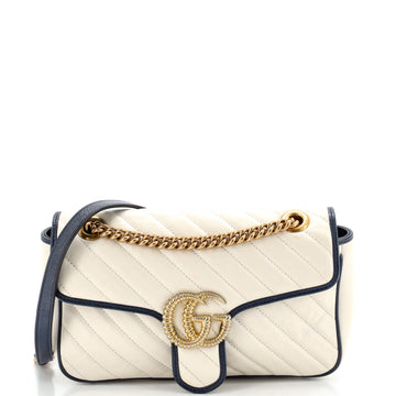 Gucci Gg Marmont Flap Bag Diagonal