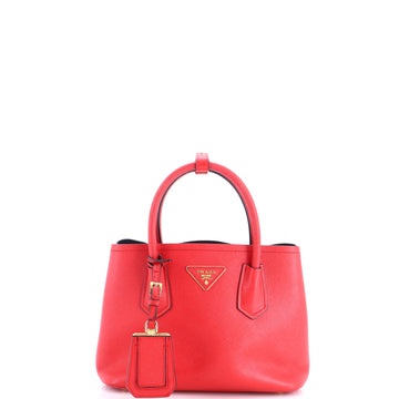 Prada Cuir Double Tote Saffiano Leather