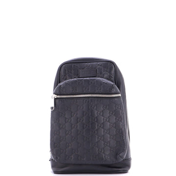 Signature Slim Crossbody Bag Guccissima