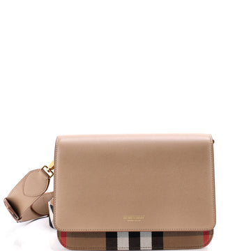 Burberry Mackford Shoulder Bag Leather