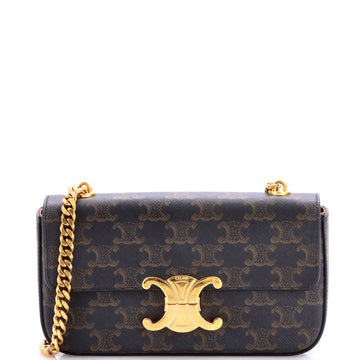 Celine Triomphe Chain Shoulder Bag