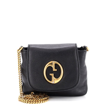 Gucci Chain Shoulder Bag Leather Small
