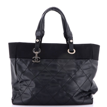 Chanel Biarritz Tote Quilted Coated
