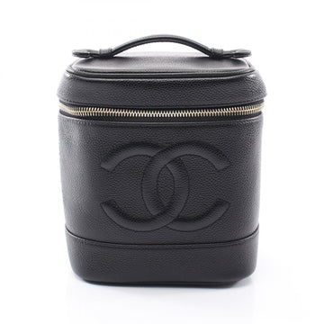 Chanel Coco Mark Vanity Handbag Grained