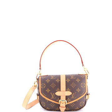 Louis Vuitton Saumur Handbag Canvas Bb