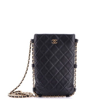 Chanel Chain Around Flat Phone Holder