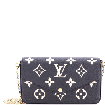 Louis Vuitton Felicie Pochette Bicolor