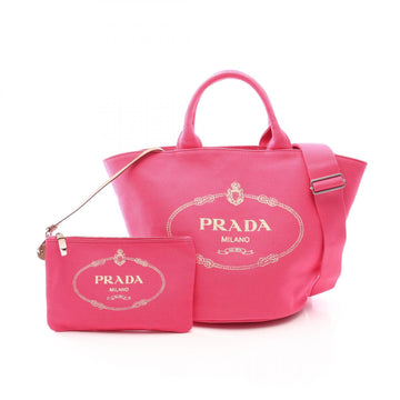 Prada Canapa Shoulder Crossbody Tote Bag