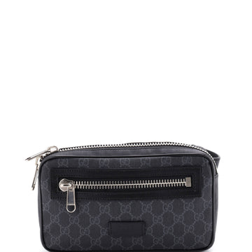 Gucci Soft Zip Belt Bag Gg Coated Canvas