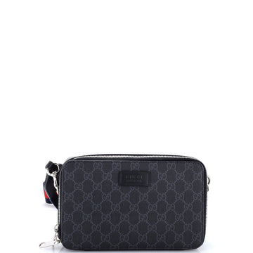 Gucci Web Strap Zip Around Camera