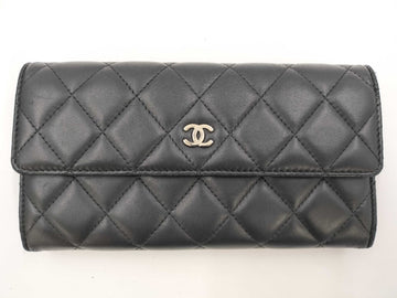 Chanel Black Wallet Caviar Quilted