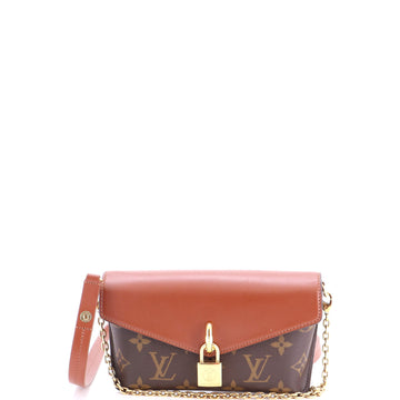 Louis Vuitton Padlock On Strap Handbag