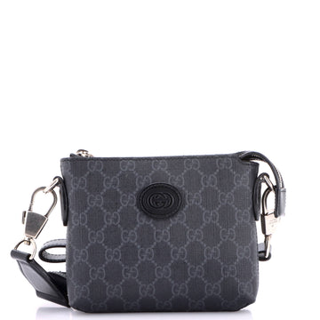 Gucci Interlocking G Patch Wristlet