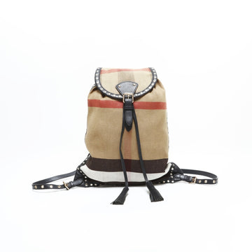 Burberry Ashby Bag House Check Canvas
