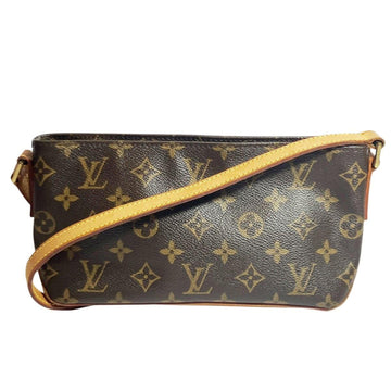 Louis Vuitton Trotteur Handbag Canvas