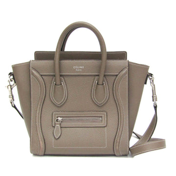 Celine Luggage Bag Grainy Leather Mini
