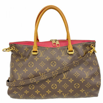 Louis Vuitton Pallas Tote Canvas