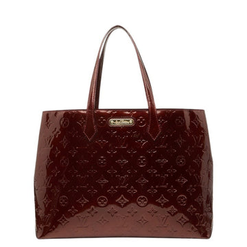 Louis Vuitton Wilshire Handbag Vernis Mm