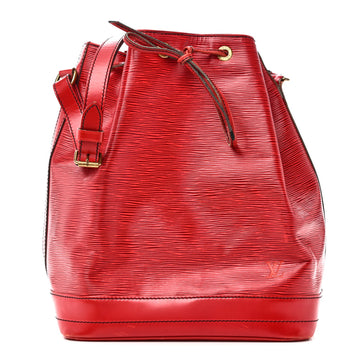 Louis Vuitton Epi Noe Castillan Red