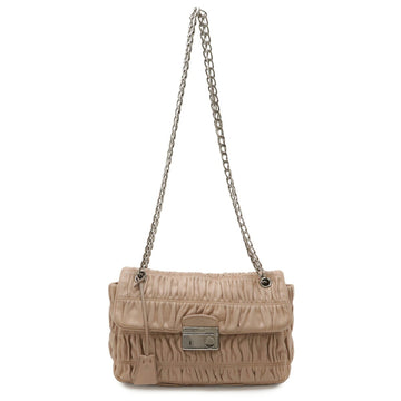 Prada Chain Flap Shoulder Bag Nappa