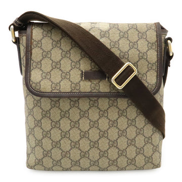Gucci Flap Messenger Gg Coated Canvas