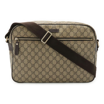 Gucci Front Zip Camera Bag Gg Coated