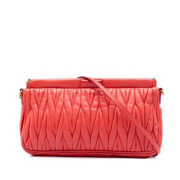 Miu Matelasse Nappa Frame