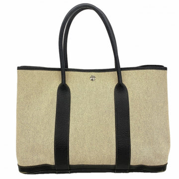 Hermes Garden Party Tote Toile And