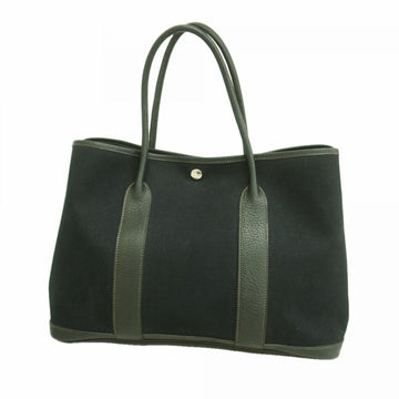 Hermes Garden Party Tote Toile And