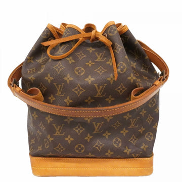 Louis Vuitton Noe Handbag Canvas Large