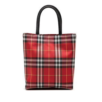 Burberry House Check Nylon Handbag Pre-