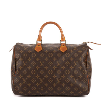 Louis Vuitton Speedy Handbag Canvas 35