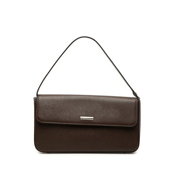 Burberry Leather Flap Shoulder Bag Pre-
