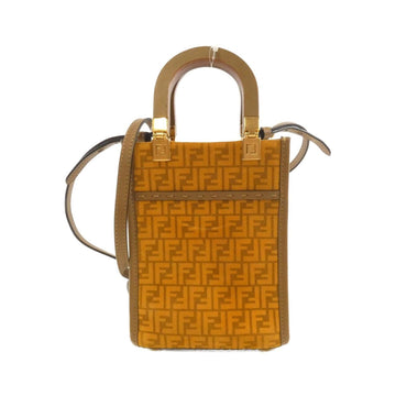 Fendi Sunshine Shopper Tote Zucca Canvas