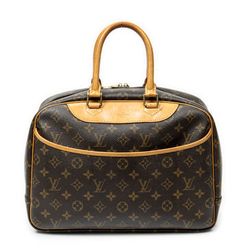 Louis Vuitton Deauville Handbag Canvas